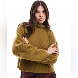 Forever 21 Golden Knit Sweater